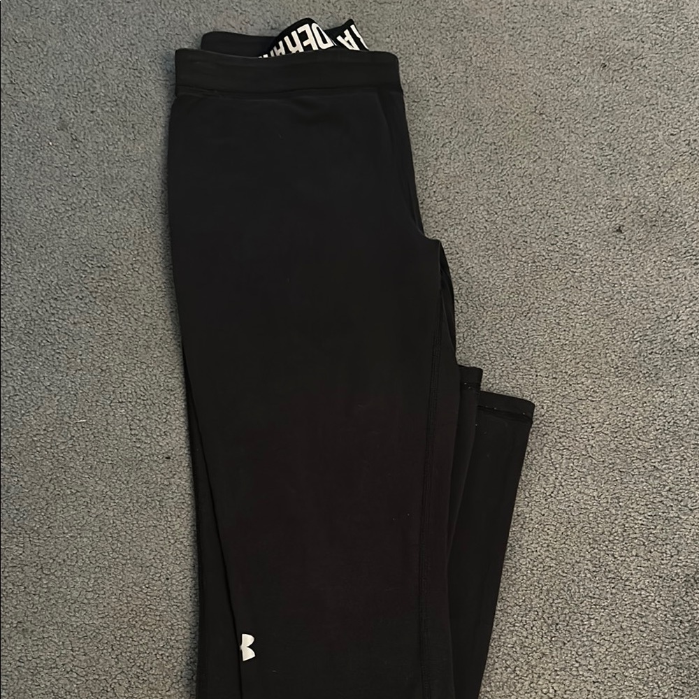 Under Armour Black Leggings Cotten